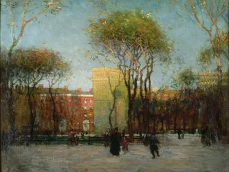 Washington Square, New York, c.1900
